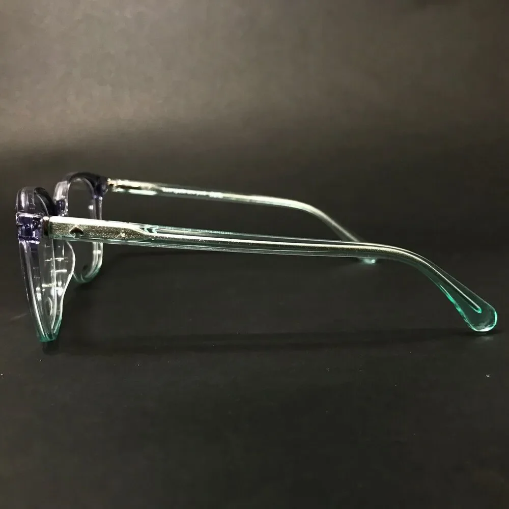 Kate Spade Eyeglasses Frames HERMIONE/G PJP Clear Gray Green Square 52-18-140 - Picture 6 of 11